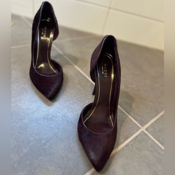 GUCCI Pony-style calfskin heels size EU 38 - Picture 3 of 8